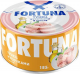 Тунец Фортуна кусочки в масле 185г