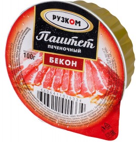 Паштет печеночный "Бекон" Рузком 100г