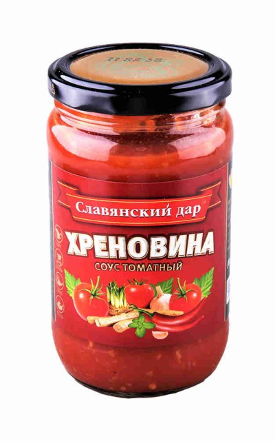 Соус Славянский дар Хреновина 360г с/б