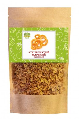 Лук репчатый жареный сушеный 140гр Органик фуд