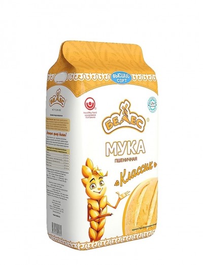 Мука "Белес" классик в/с 1кг Казахстан