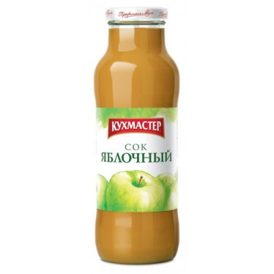 Сок Кухмастер Яблочный ст/б 0,7л