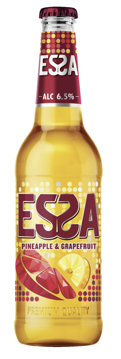Пивной напиток ЭССА ананас/грейпфрут бут 0,45л 6,5%