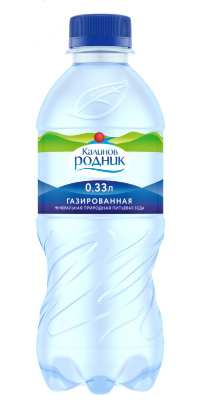 Вода "Калинов Родник" 0,33л газ пэт