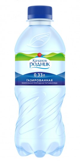 Вода "Калинов Родник" 0,33л газ пэт