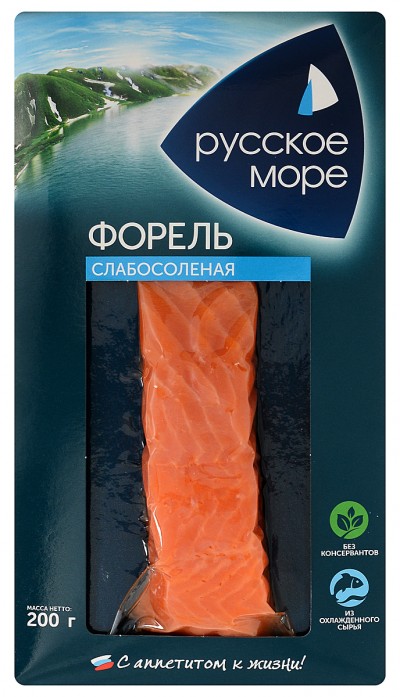 Форель с/с филе кусок Русское Море  200гр.