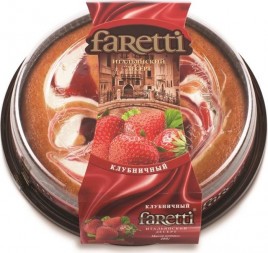 Торт Флоренция бискв-крем Клуб/слив Feretti 400 г