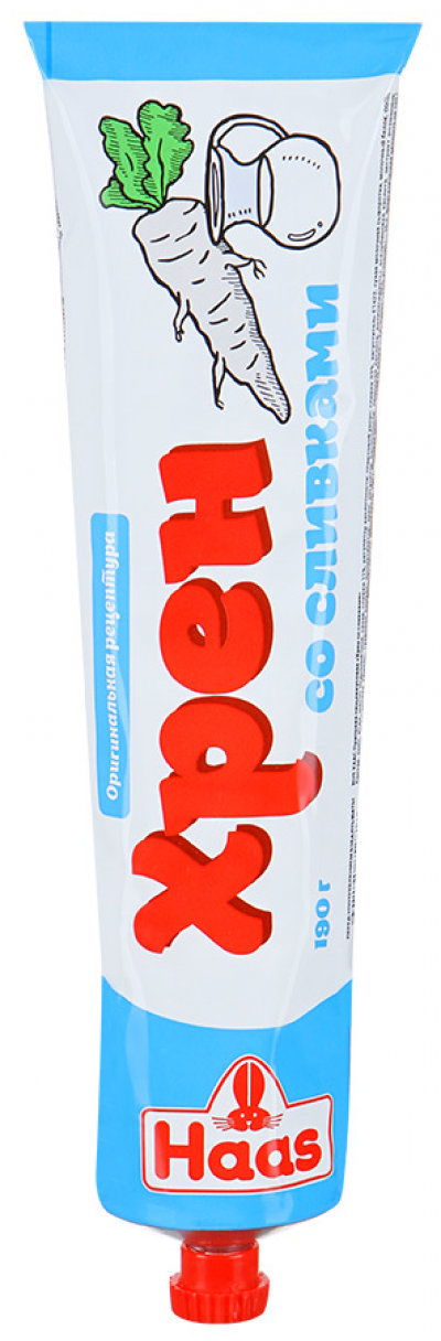 Хрен со сливками Haas 190гр туба