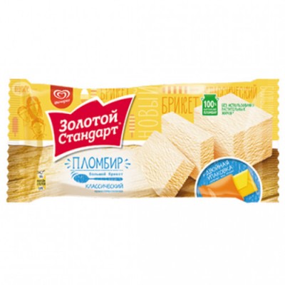 Брикет Золотой Стандарт классический большой 180г Инмарко