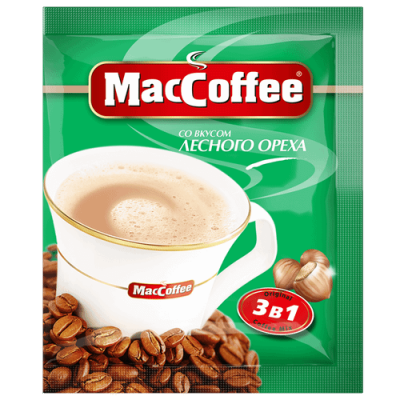 Кофе МакКофе Лесной орех 18г