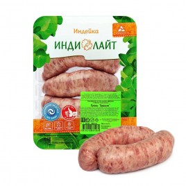 Купаты Боярские из мяса индейки "Индилайт" лоток 0,5кг