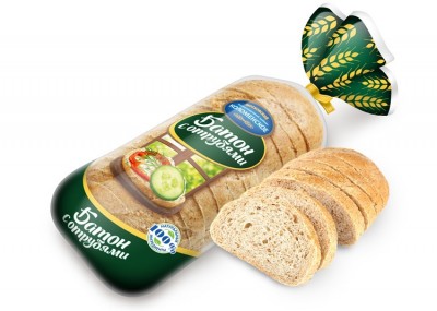 Батон с отрубями Коломенский 300гр