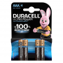 Батарейки Duracell UltraPower AAА 4шт