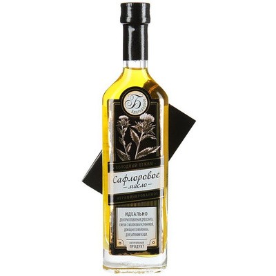 Масло Сафлоровое 100мл ст/б Благодарное