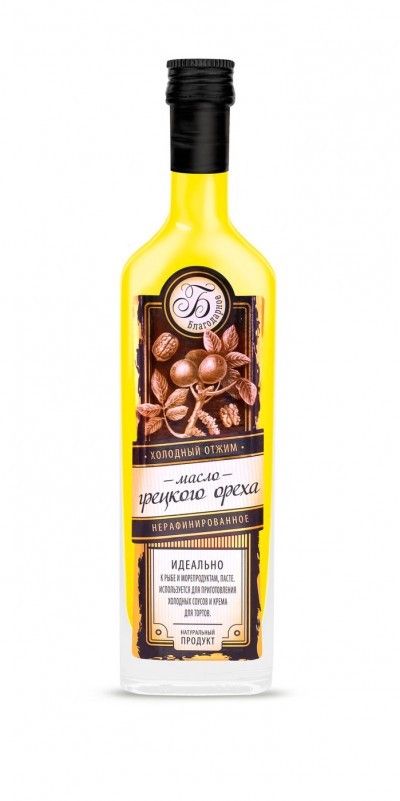 АКЦИЯ!!! Масло Грецкого ореха 100мл ст/б Благодарное