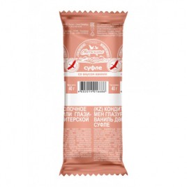 БЗМЖ Суфле молоч. со вкусом ванили 40г ТМ Свитлогорье