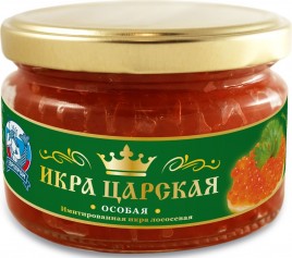 Икра  Царская имитированная лососевая ст/б 220г
