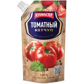 Кетчуп Кухмастер Томатный  дой-пак 260г