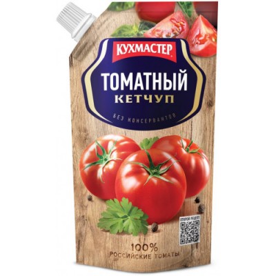 Кетчуп Кухмастер Томатный  дой-пак 260г