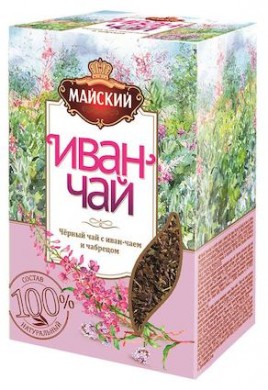 Майский чай Иван-чай с лимонником и цедрой 75гр