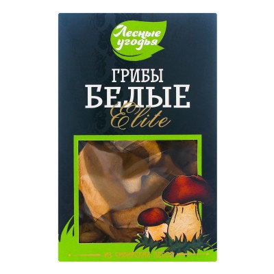 Грибы суш белые элит 35гр Лесные угодья