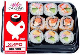 Набор суши и роллов Хиро 260г Великоросс