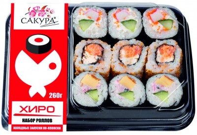 Набор суши и роллов Хиро 260г Великоросс