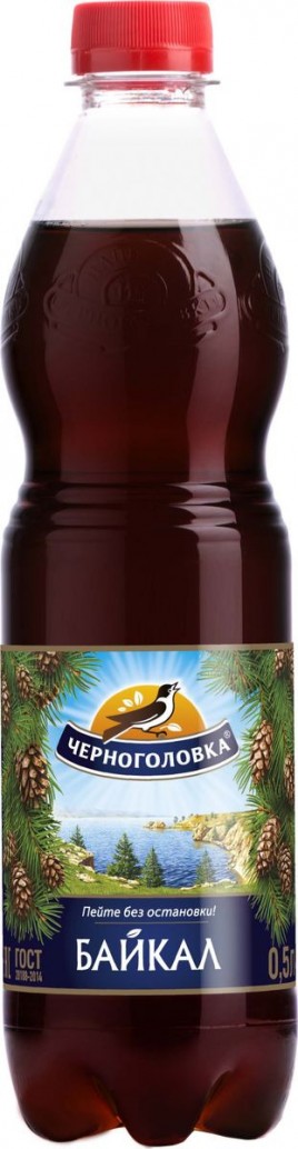 Вода Черноголовка Байкал Пэт 0,5л