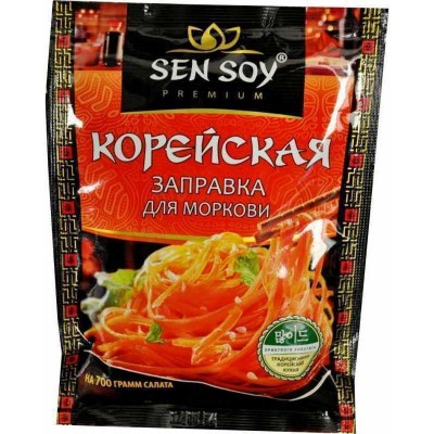 Сэн Сой Заправка для моркови по корейски 80г пак