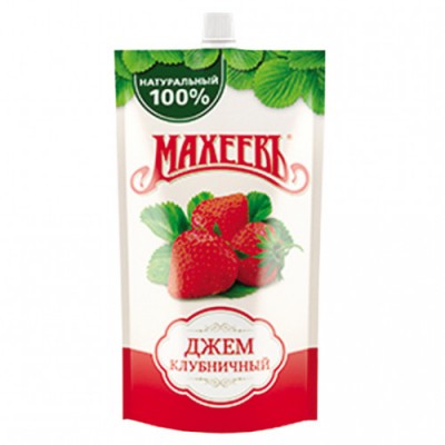 Джем Махеевъ Клубника 300гр д/пак