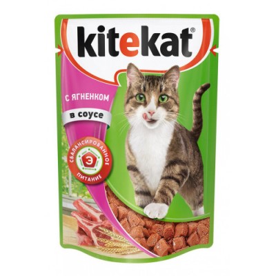 Китикет д/кош. Ягненок в соусе 85г