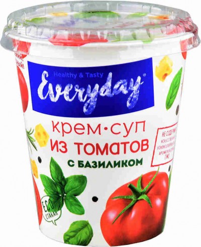 Крем-суп EVERYDAY из томатов с базиликом т/с 32гр