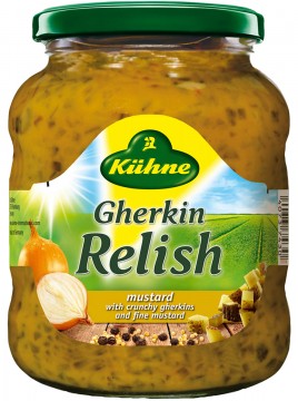 Соус "KUHNE" Релишь с огурцами и горчицей 350мл ст/б