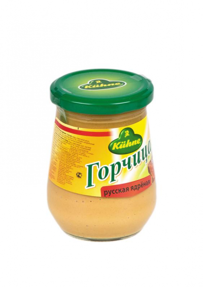Горчица Русская ядреная kuhne с/б 250г