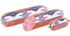 Ветчина Владимирская ц/о в/у 1кг Владимир