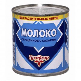 БЗМЖ Молоко сгущенное Густияр 370г ж/б