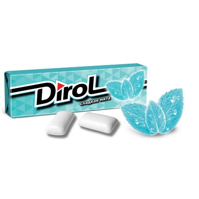 Жевательная резинка Дирол Нежность мята 13,6г