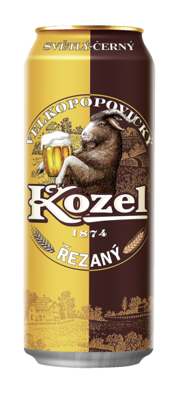 Пиво Велкопоповицкий козел резаное ж/б 4,7%. 0,45л.
