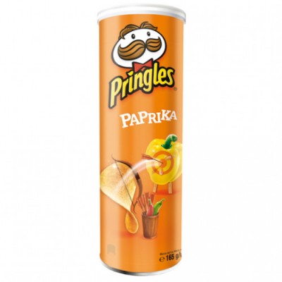 Чипсы Принглс Паприка.165г