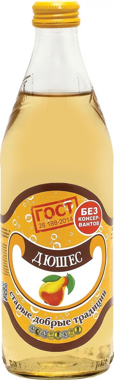 Лимонад "ГОСТ" Дюшес. газ. 0,5л ст/б