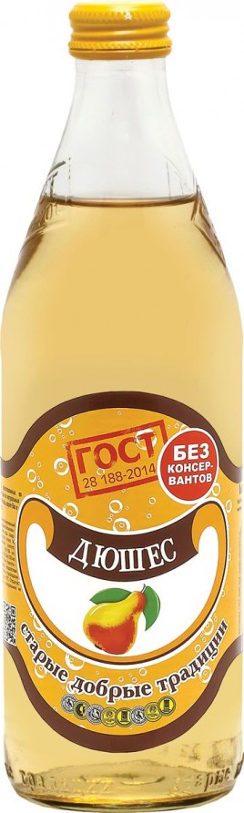 Лимонад "ГОСТ" Дюшес. газ. 0,5л ст/б