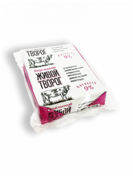 АКЦИЯ!!! БЗМЖ Творог с мдж 9% 180гр Козельский