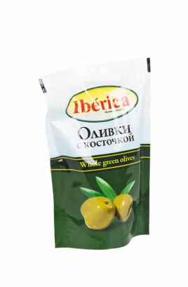 Оливки Iberica c/к 180гр дой-пак