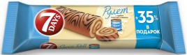 Рулет бисквит "7Days" вареная сгущенка 300г