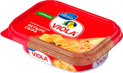 БЗМЖ Сыр Виола четыре сыра 60% 200г