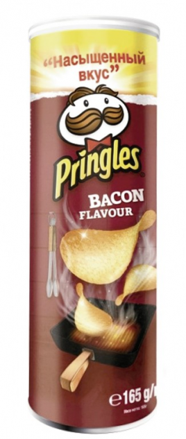 Чипсы Принглс бекон 165г