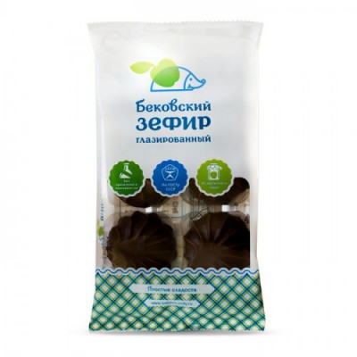 Зефир Бековский глазированный 175 г