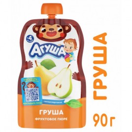 БЗМЖ Пюре груша Я сам  Агуша 90г