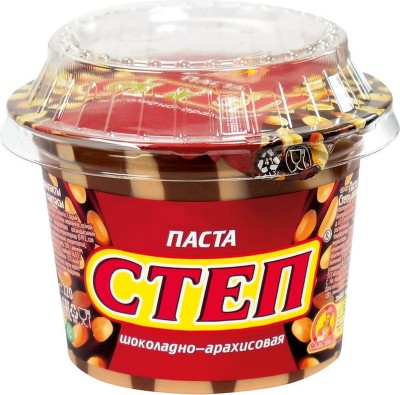 Паста шок.-арахис. 220г Золотой Степ