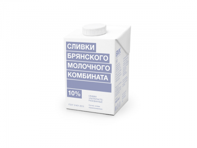 БЗМЖ Сливки 10% БМК 500г